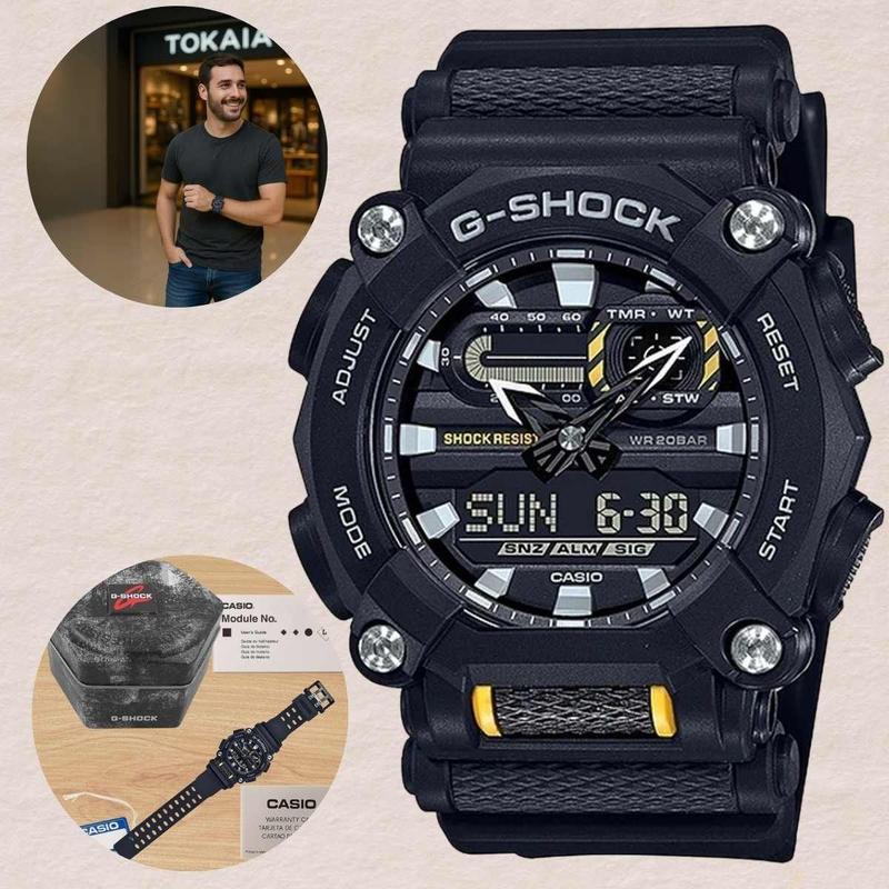 G SHOCK (speedpass）GWS-900 Relógio Casio G-Shock Masculino Prova Dágua 20 ATM Resistente